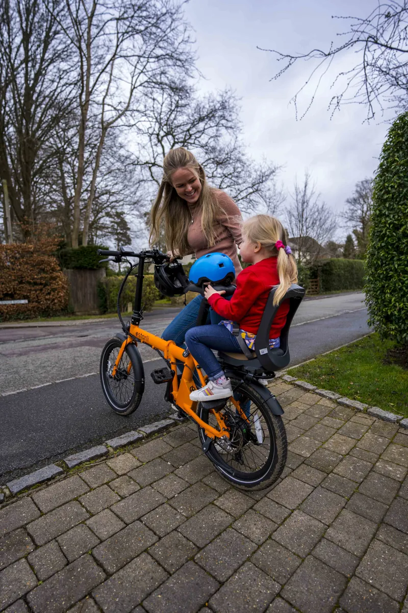 Estarli E20 Pro Electric Folding Bike Orange-6